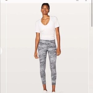 Lululemon align leggings cropped 7/8 length, 21 in